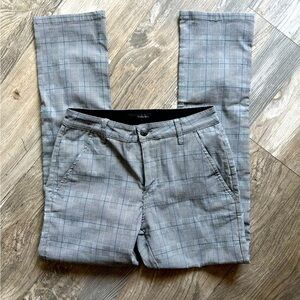 Fried Denim Plaid Pants
